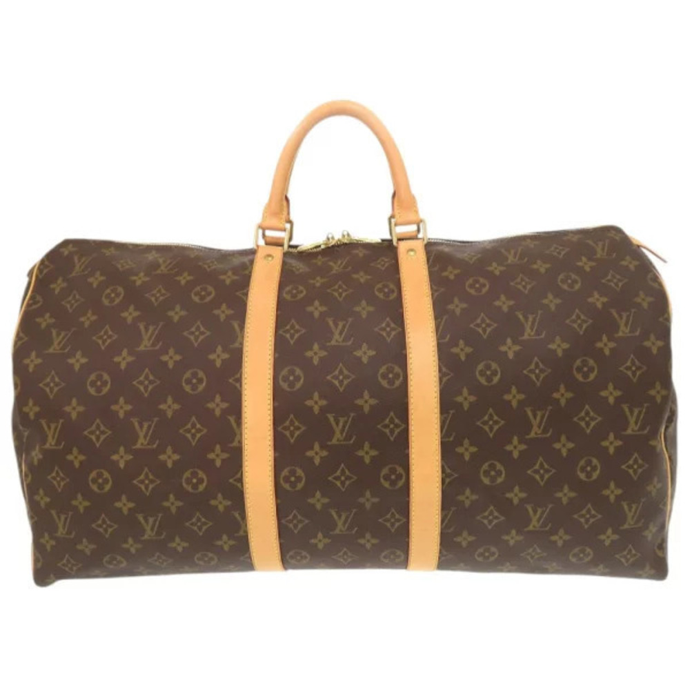 Louis Vuitton Keepall Monogram Brown Boston Bag LV